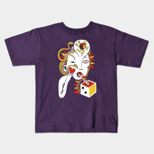 crazy girl Kids T-Shirt